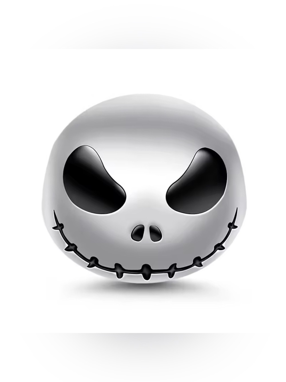Spooky Skull Face Halloween Charm - Picture 3 of 10